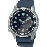 Reloj Citizen Automático Buceo Ny0040-17l Wr200m M