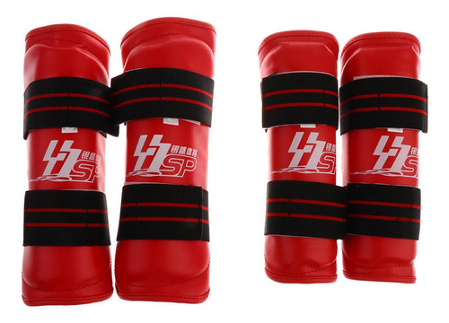 Espinilleras Y Coderas Mma Arm Guards Para Boxeo Tailandés