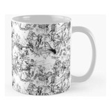 Taza Dibujo Plantas Calidad Premium