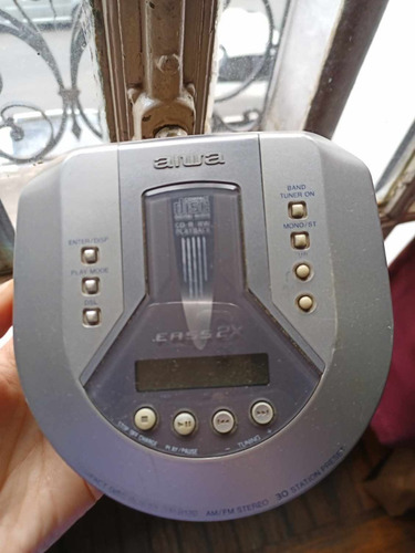 Discman Aiwa  Con Radio Funciona