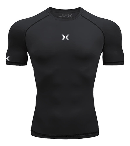 Camiseta Deportiva Licra Fria Slim Fit Uv