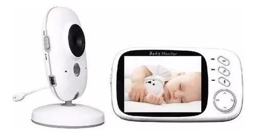 Baby Monitor Cámara Visión Nocturna Micrófono 3.2 PuLG