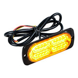 Luz Ámbar Flash Emergencia 20-led Coche Camión 12v-24v