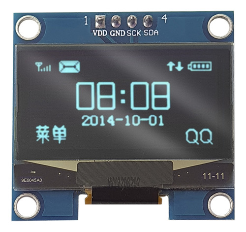 Display Oled Azul 128x64 Pixel 1.3 Polegadas 4 Pinos I2c