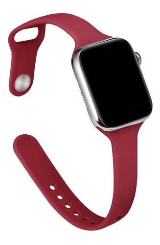 Correas De Silicona Para 38a41 Apple Watch Series Todas Slim