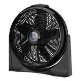 Ventilador De Piso Cyclone Lasko Empotrable 3 Vel 20 Negro