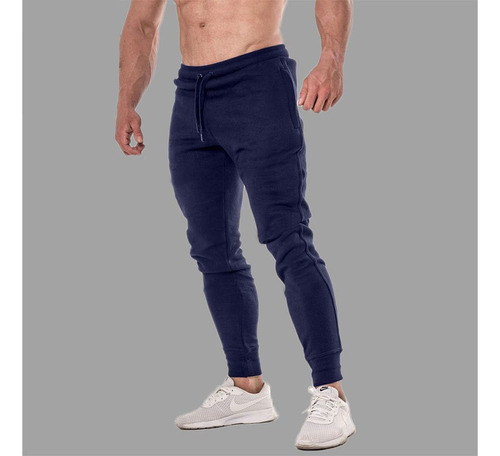 Pants Jogger Hombre Gym Slim Entubado Deportivo Moda Deporte