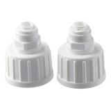 Conector De Filtro De Agua Blanco, 2 Piezas, Adaptador 62n