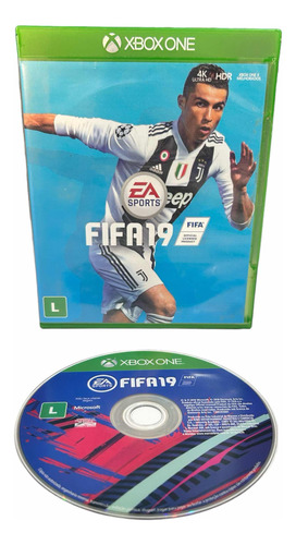 Jogo Fifa 19 Xbox One Mídia Física Original Usado
