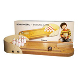 Padre-hijo Mesa De Bolos De Madera Mini Juegos De Interior