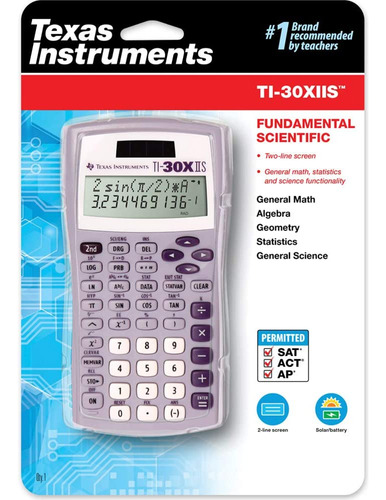 Texas Instruments Ti-30x Iis Scientific Calculator - Calcula