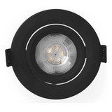 Pack 3 Unidades Foco Embutido Led 5w Luz Cálida Basculante