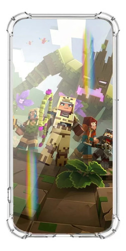 Carcasa Sticker Minecraft D5 Para Todos Los Modelos Huawei