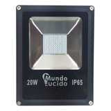 3 Pz Reflector Led 20w Uso En Exterior E Interior Rf20p