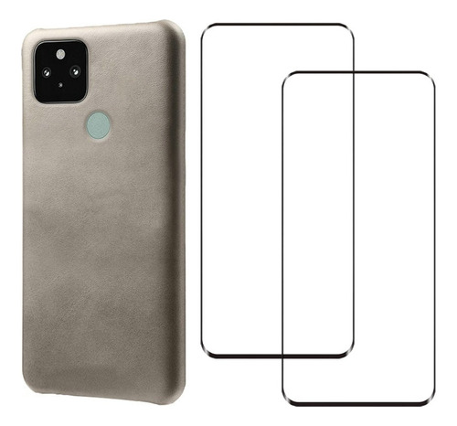 Funda Cuero Protectora For Google Pixel Anticaida Ultrafino