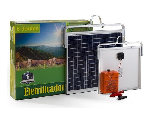 Eletrificador Solar Cerca Elétrica Rural 120km Zs120i Zebu