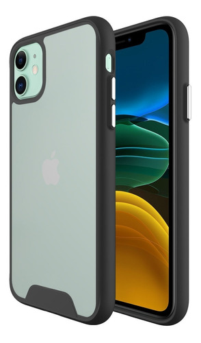 Estuche Mate Rígido Antigolpes Para iPhone 11 / Pro / Max