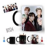 Taza Mágica Modelo Grupo Bts Diseño 24 Personalizable