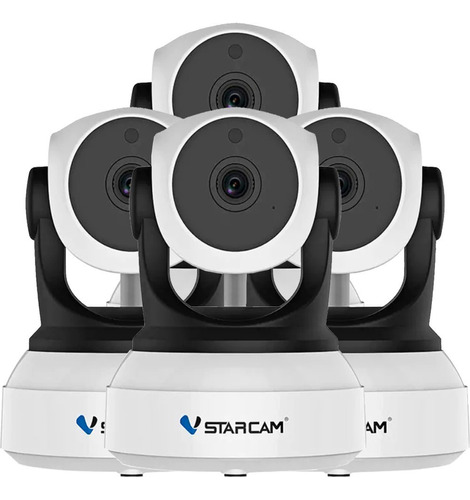 Kit 4 Camaras Seguridad Ip Wifi Inalambrica Domo Vstarcam