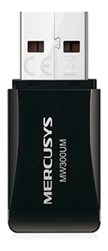 Adaptador Wifi Mercusys Mw300um N300 Wireless Mini Usb P