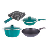 Essen Sarten De 24cm, Cacerola De 24cm, Flip 2.1 + Wok Terra