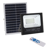 Lampara Foco Solar 119 Led 200w + Panel Solar Control Remoto