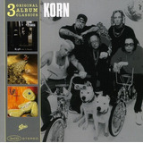 Korn  3 Original Album Classics Cd Nuevo