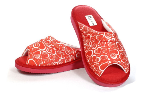 Pantufla Mujer Verano De Algodón. Modelo: 2100. Pear