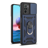 Funda Para Pocophone M5s Con Protección De Cámara + Cristal