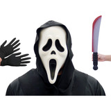Disfraz Scream Kit Mascara Con Accesorios Deluxe Adulto