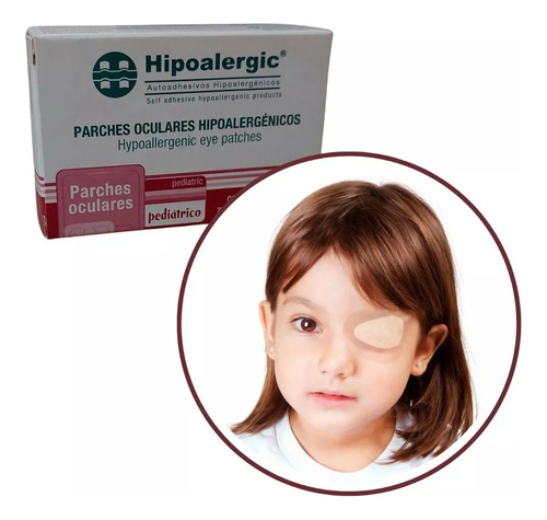 Parche Ocular Autoadhesivo Hipoalergic Caja X 20 Unidades