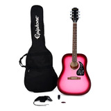 EpiPhone Starling Player, Hot Pink P, Paquete De Guitarra 