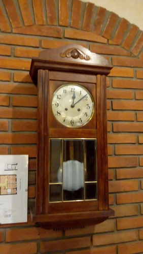 Antiguo Reloj De Pared De Péndulo