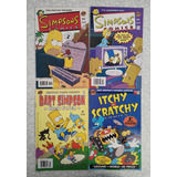 Simpsons Comics Lote 4 Hqs Ed. Bongo Hq 