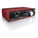 Interfaz De Audio Usb Focusrite Scarlett 2i2