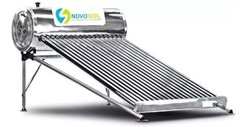 Calentador Solar  Novosol 15 Tubos 173 Lt.4/5per. Base Corta