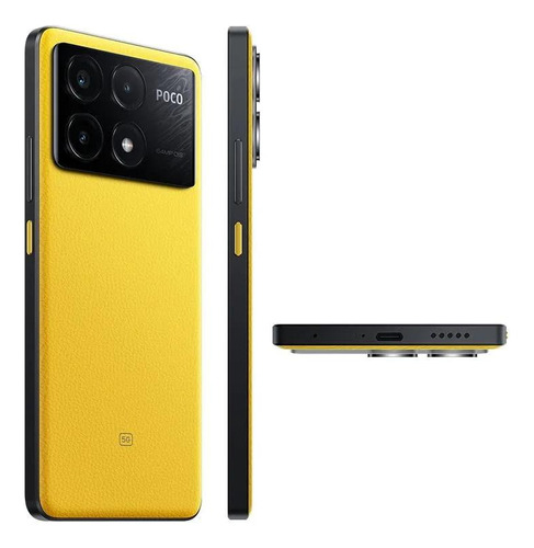 Xiaomi Poco X6 Pró 5g 256gb Yellow 8gb Ram Global +brinde