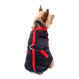 Chaleco Deportivo P/perro Color Rojo/negro Talla 4 Pet Pals