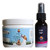 Sin Olor Perruno: Semillas Cat Grass + Catnip Spray