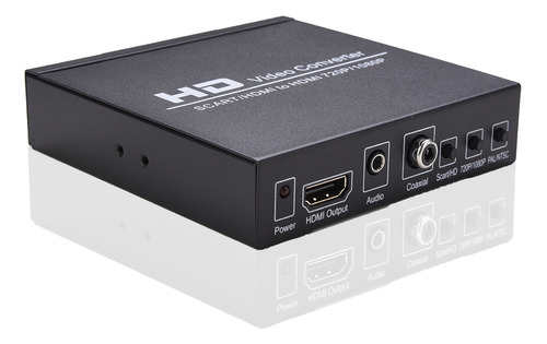 Convertidor Hd Scart Us A Scart/hd Hd Entrada Coaxial De 3,5