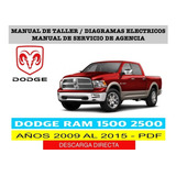 Manual De Taller Diagramas Eléctricos Dodge Pickup Ram 09-15