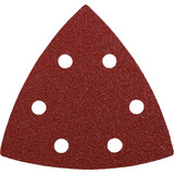 Pack 5 Lijas C/abrojo Madera Metal Triangulo Kwb Grano 120