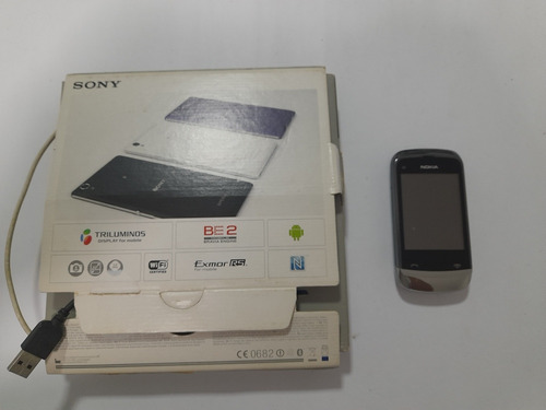 Celular Sony Xperia T3 E Nokia C2 06 Para Retirada De Peças 