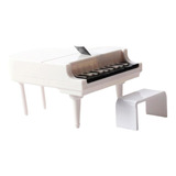 Mini Kit De Modelo De Piano Diy Arts Decor Para Casa Blanco