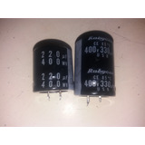 Capacitores Electroliticos De 220uf Y330uf X 400v El Par A 