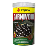 Ração Tropical Carnivore 300g Peixes Carnívoros Predadores