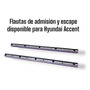 Flautas De Admisin Y Escape Para Hyundai Accent (el Par) Hyundai Accent