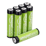 Baterías Recargables Amazonbasic Aaa X 8 Unidades
