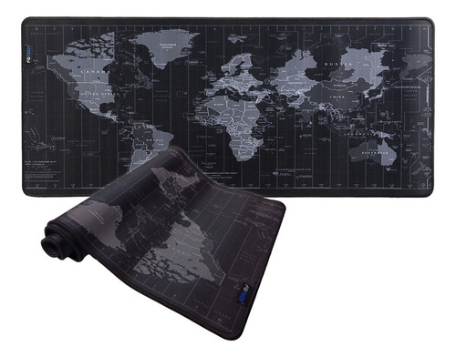 Mouse Pad Gamer 70x30 Antideslizante Bordes Cosidos Lavable