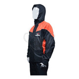 Impermeable De 2 Piezas Motociclista Comfort Motosapiens Shop Naranja Envio Gratis Regalo Roda Bkr R7 Calidad Chamarra